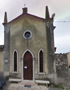 Church Madonna della Mercede Caprino Veronese Lake Garda Mount Baldo